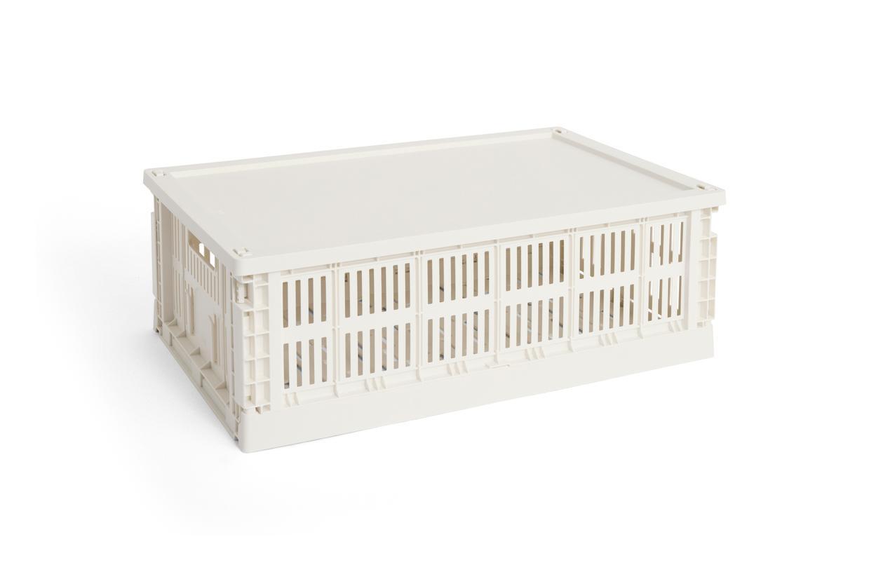 Colour Crate Plastic låg - Off-white